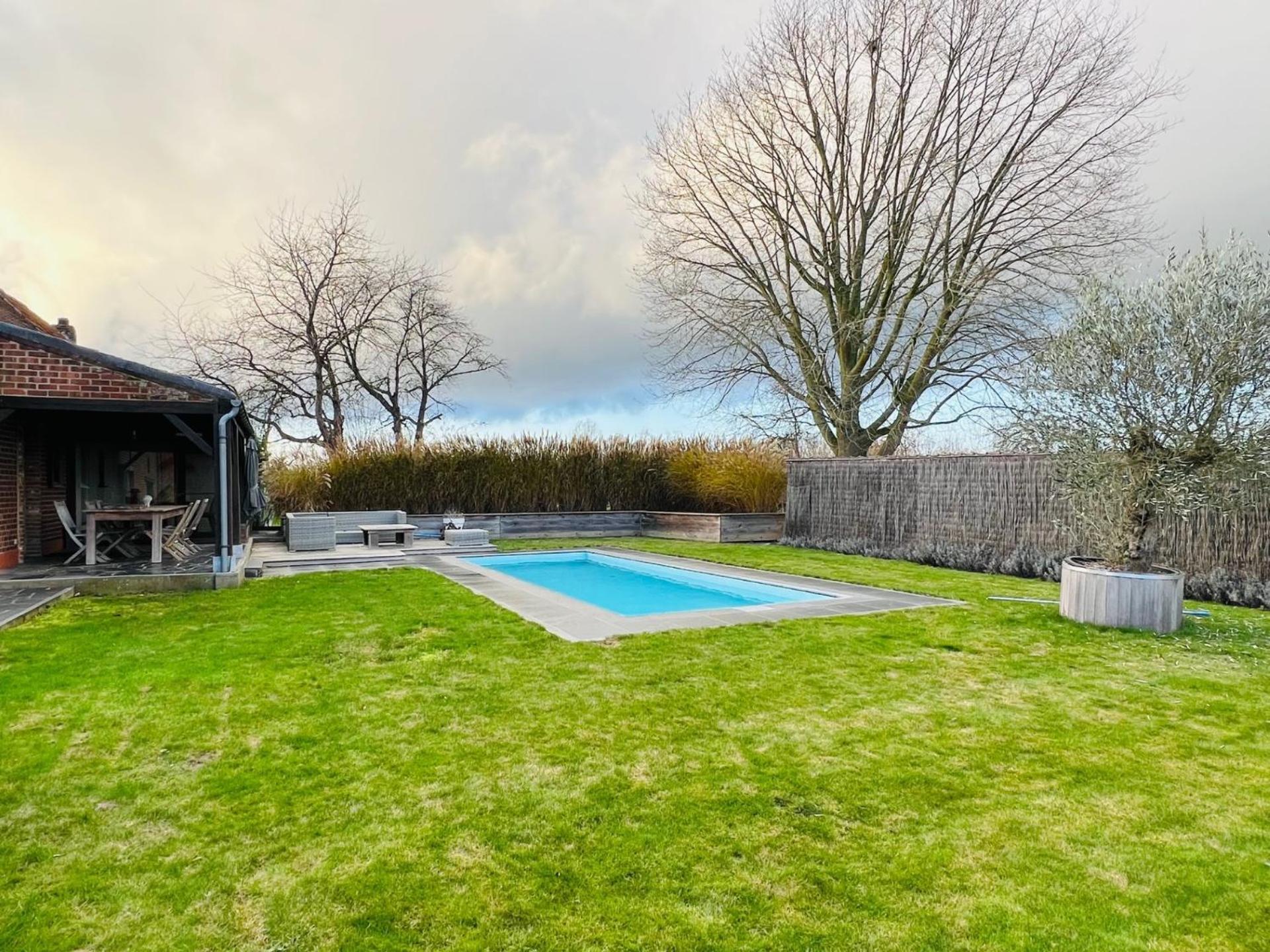 Zen Op Vakantie @Vakantiehoeve Met Zwembad Vila Lierde Exterior foto